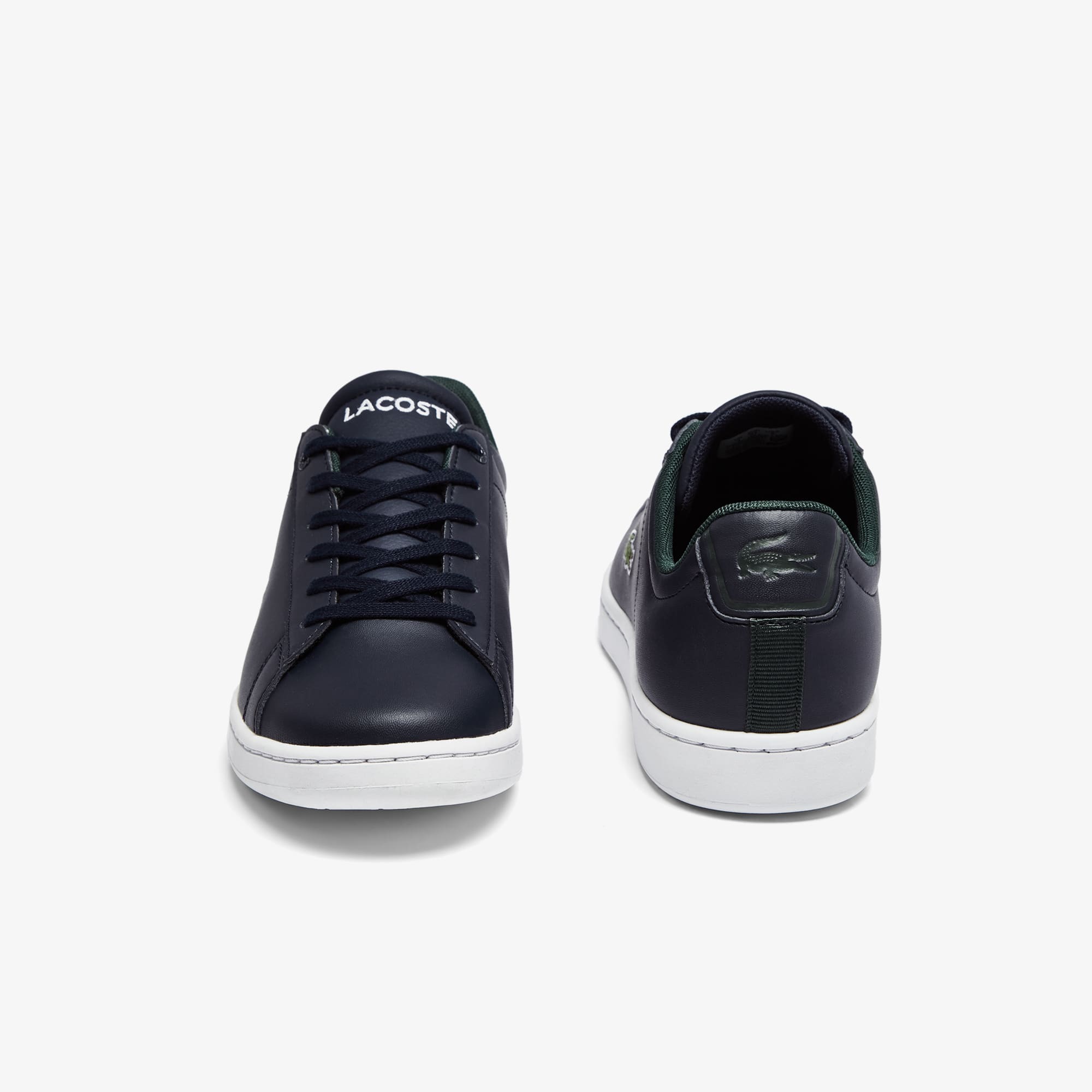Lacoste Carnaby Evo BL 3 Black Synthetic Infant Trainers Shoes
